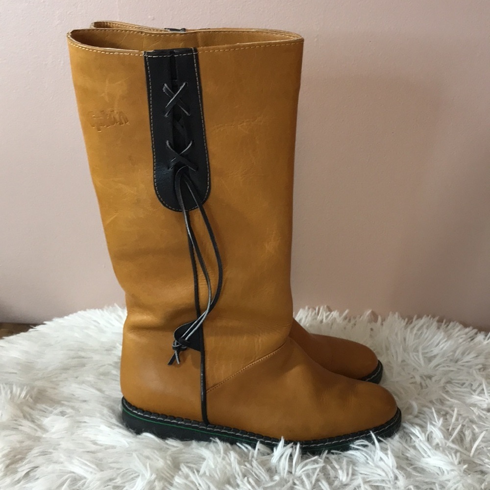 Custom Leather Riding Boots- Cognac - Picture 3 of 16